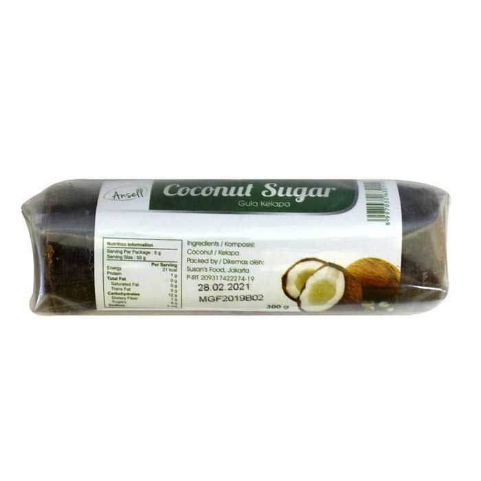 

Ansell Coconut Sugar 300gr | Ansell Gula Kelapa 300 gr