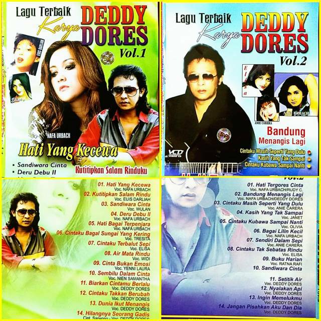 KASET PROMOO paket VCD original Karaoke Deddy dores Asli original