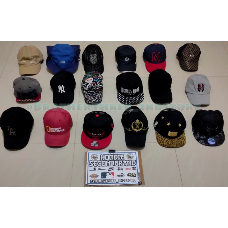 TOPI SECOND BRAND|TOPI SECOND