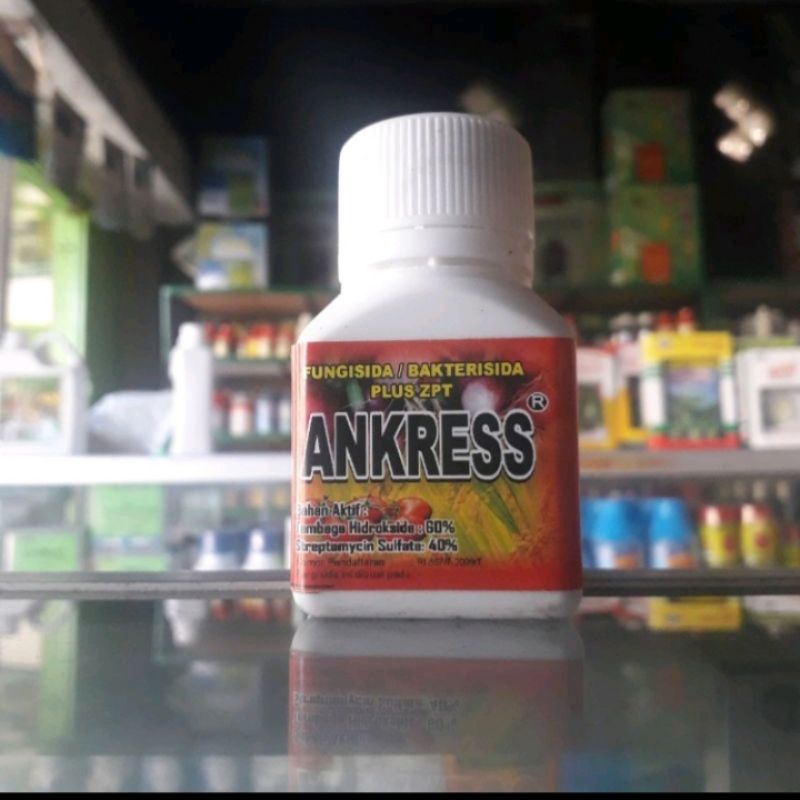 Fungisida Bakterisida Ankress Pencegah Layu dan Xantomonas Plus Zpt