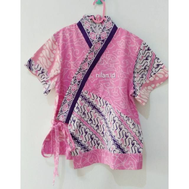 Kimono Anak Batik Cap
