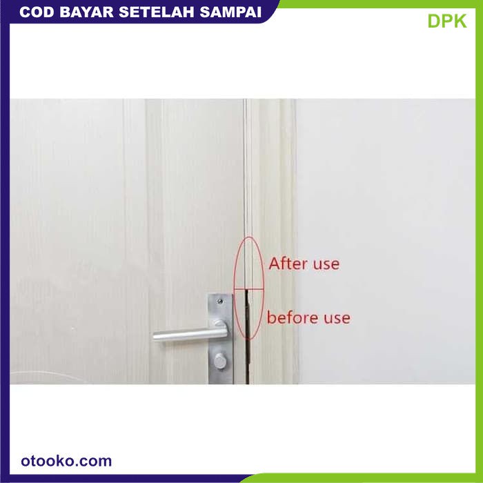 Stiker Lis Celah Pintu Kabinet Kedap Suara Debu Sealing Tape Tebal 5mm