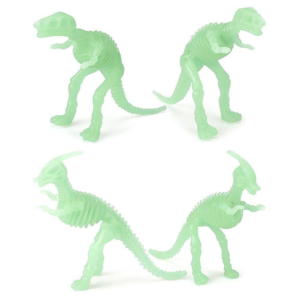 12 Pcs Dinosaurus Luminous|Mainan Glow In The Dark Untuk Edukasi Dini Anak