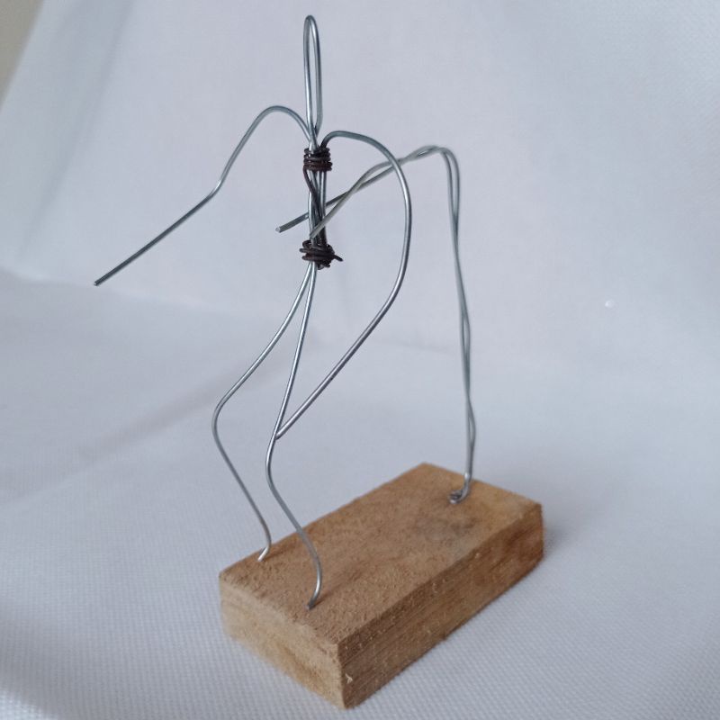 

Kerangka Otot Manusia Dari Kawat Prakarya Kelas 5