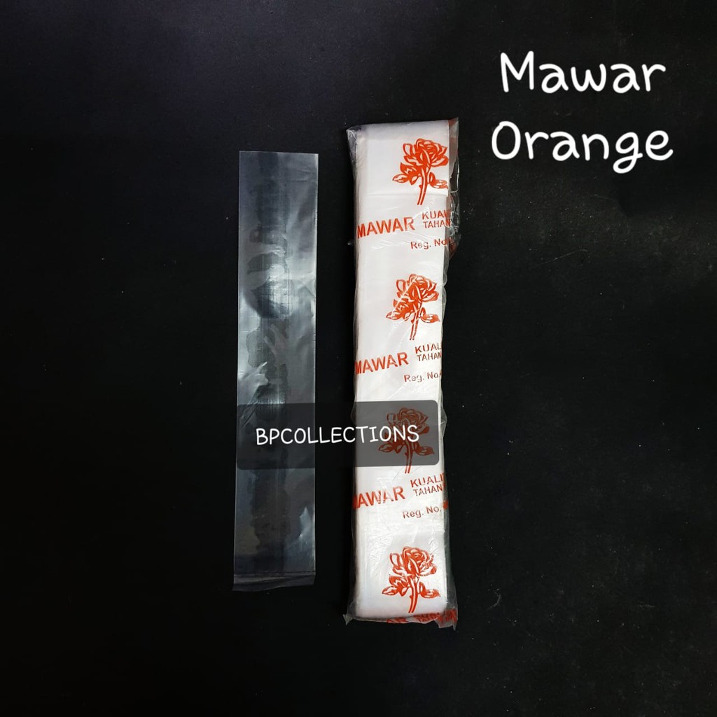 1 BALL 325 PAK Plastik PE 7x25 8x20 8x25 9x20 9x25 10x20 10x30 11x30 15x35 17x35 17x40 20x35 Bening 