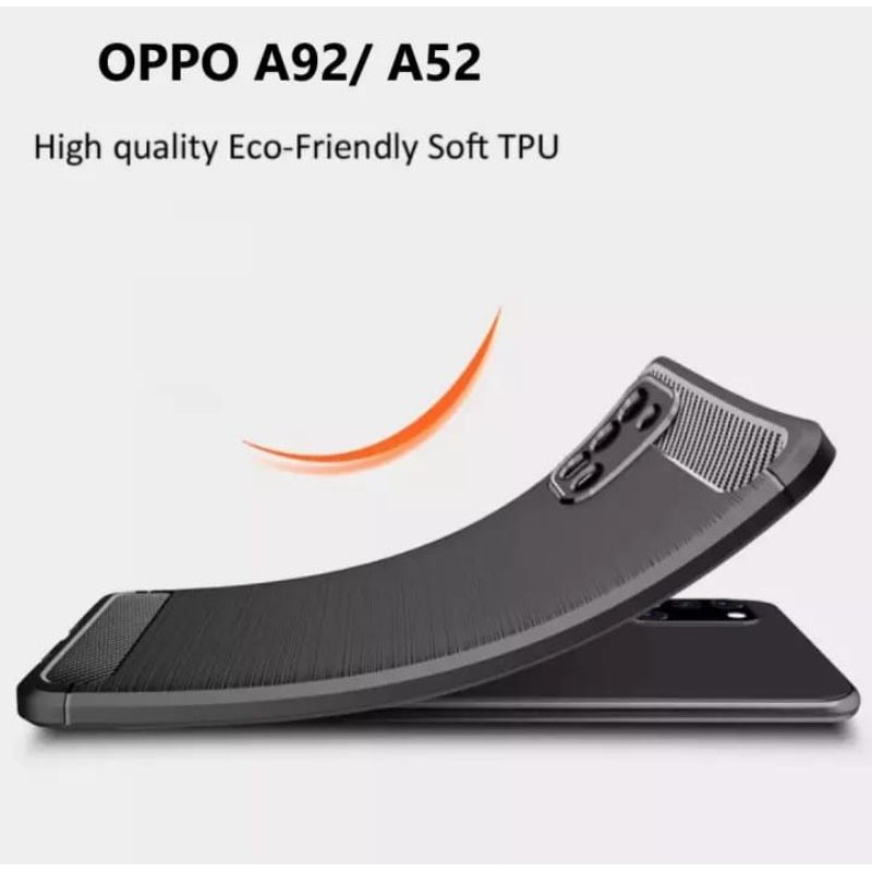 Case OPPO A92/A52 IPaky Fiber Carbon ultimate