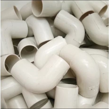 Keni 5/8 Putih Elbow Pipa Kabel Listrik PVC Knie Knee L