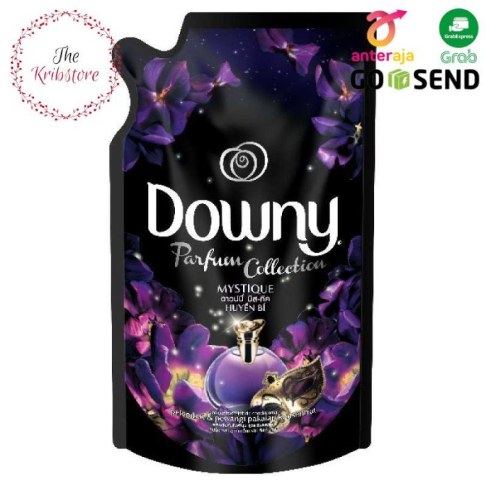 DOWNY Pewangi & Pelembut Pakaian Mystique Refill Pouch 900 ml
