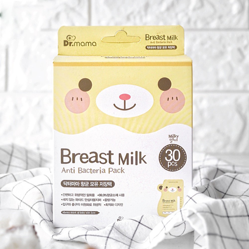 Dr.Mama Anti Bacteria Pack - Breast Milk (30pk)