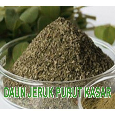 

Bubuk Rempah Daun Jeruk Purut Kasar (100% Kering tanpa tambahan