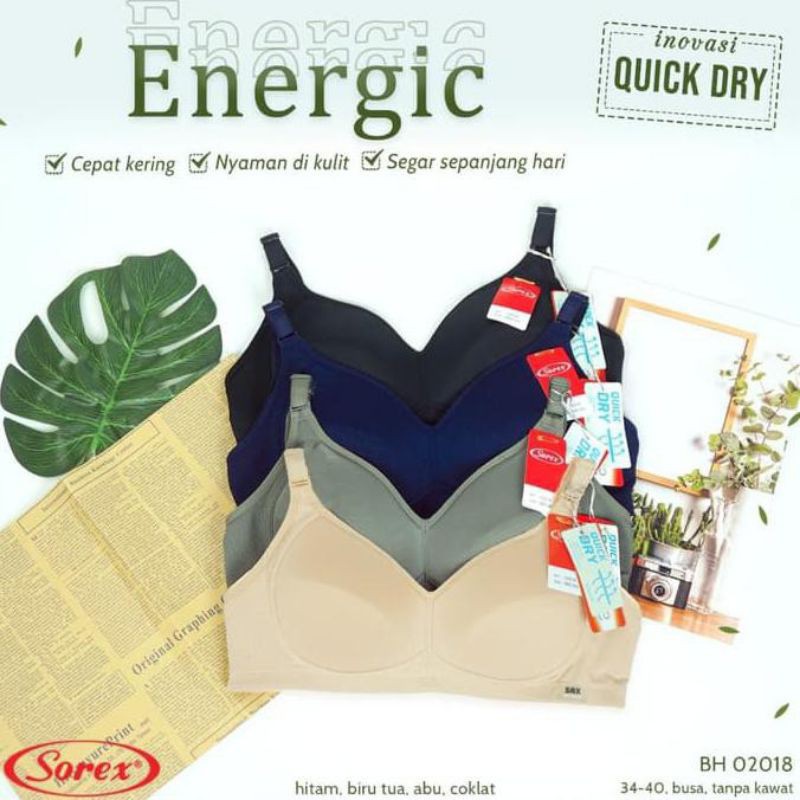 BRA BH Sorex 02018 BRA Tanpa Busa Tanpa Kawat Cup Besar