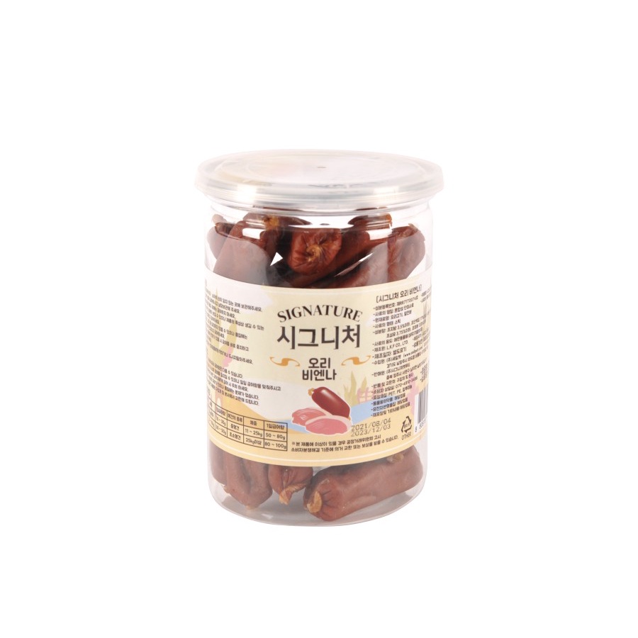 Korea Signature Sausage Duck 200gr - Snack Anjing - Dog Snack