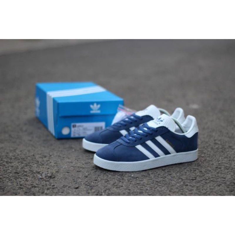SEPATU ADIDAS GAZELLE NAVY ORIGINAL