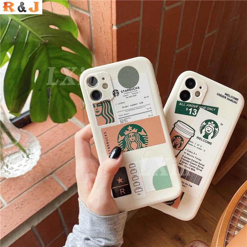 Fashion Casing Realme 8I 8 Pro C12 C15 C11 C3 7i 6i 6 5 5i 5s 6s Narzo 20 Pro Narzo 30A INS Starbucks Soft Tpu Case