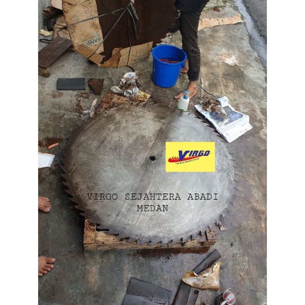 48"×60T PISAU GERGAJI CIRCULAR SAW BLADE 48" × 60T SANDVIK SWEDEN