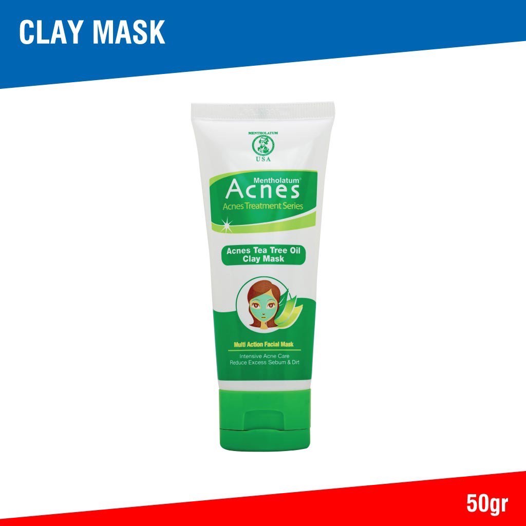 Acnes Tea Tree Oil Clay Mask 50g