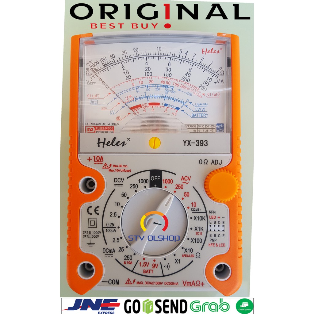 Multitester / Tester HELES YX-393 Analog