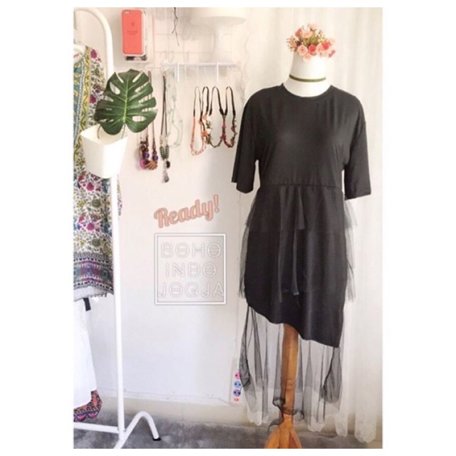 READY JOGJA Bohemian Boho vintage hippie Dress Retro