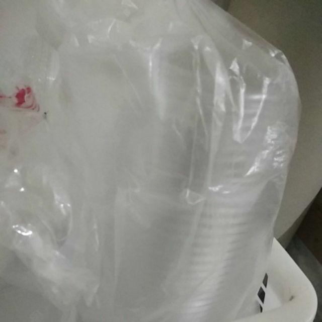 Cup Puding Sip / Mangkok Puding Puyo Bening Isi 50 Pcs