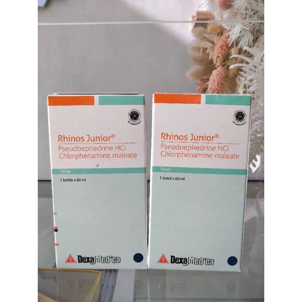 RHINOS Sirup 60ml Obat Flu Influenza Anak Dewasa