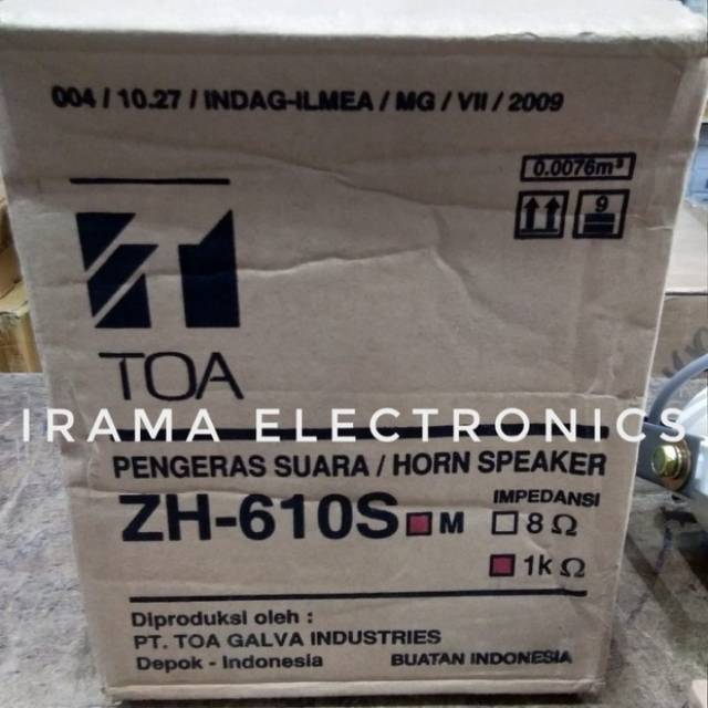 Corong Toa Matching ZH 610SM