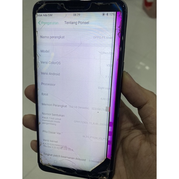 oppo f5 minus LCD
