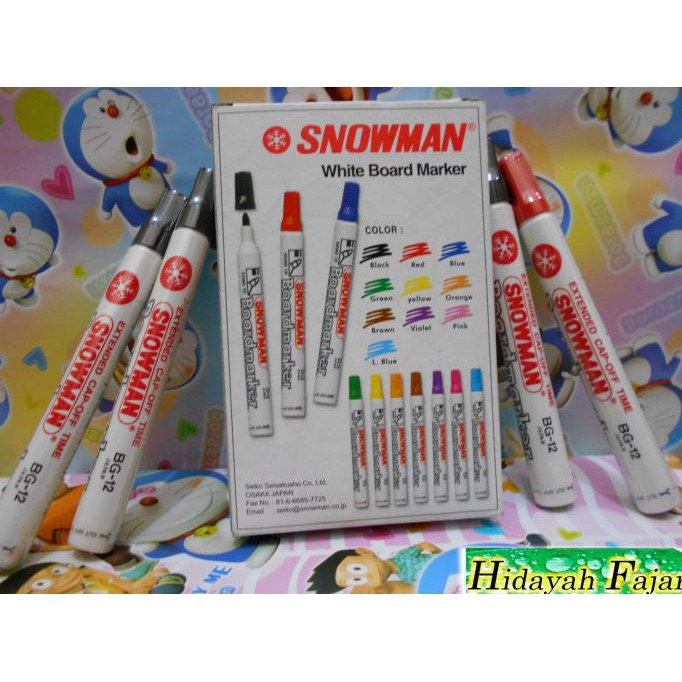 

Promo Awal tahun spidol snowman white board Promo Awal tahun