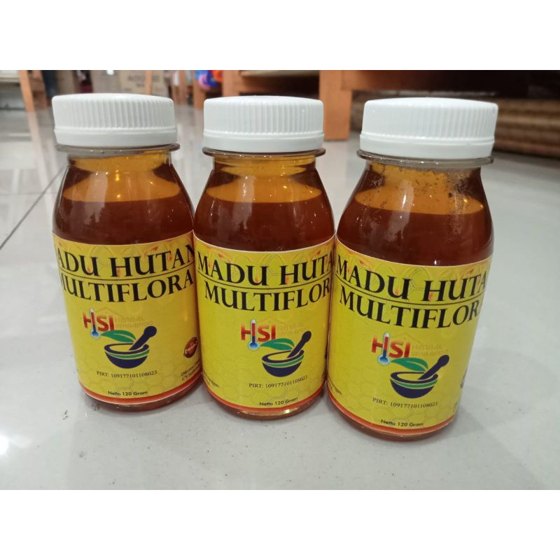 

Madu Multiflora HSI 120gr