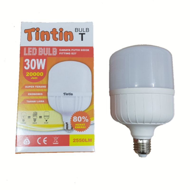 Lampu LED Murah 30 watt/ bohlam LED 30 watt TINTIN