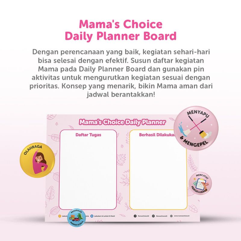 

Mama's choice Daily Planner