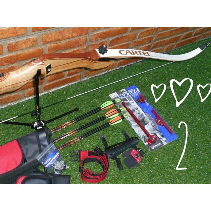 Paket Busur Panah Lengkap 2 Cartel Sirius Plus Terlaris