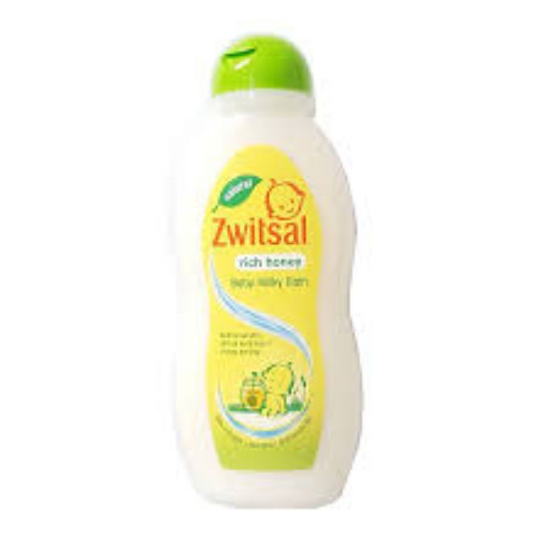 Zwitsal rich honey baby milk bath 200ml