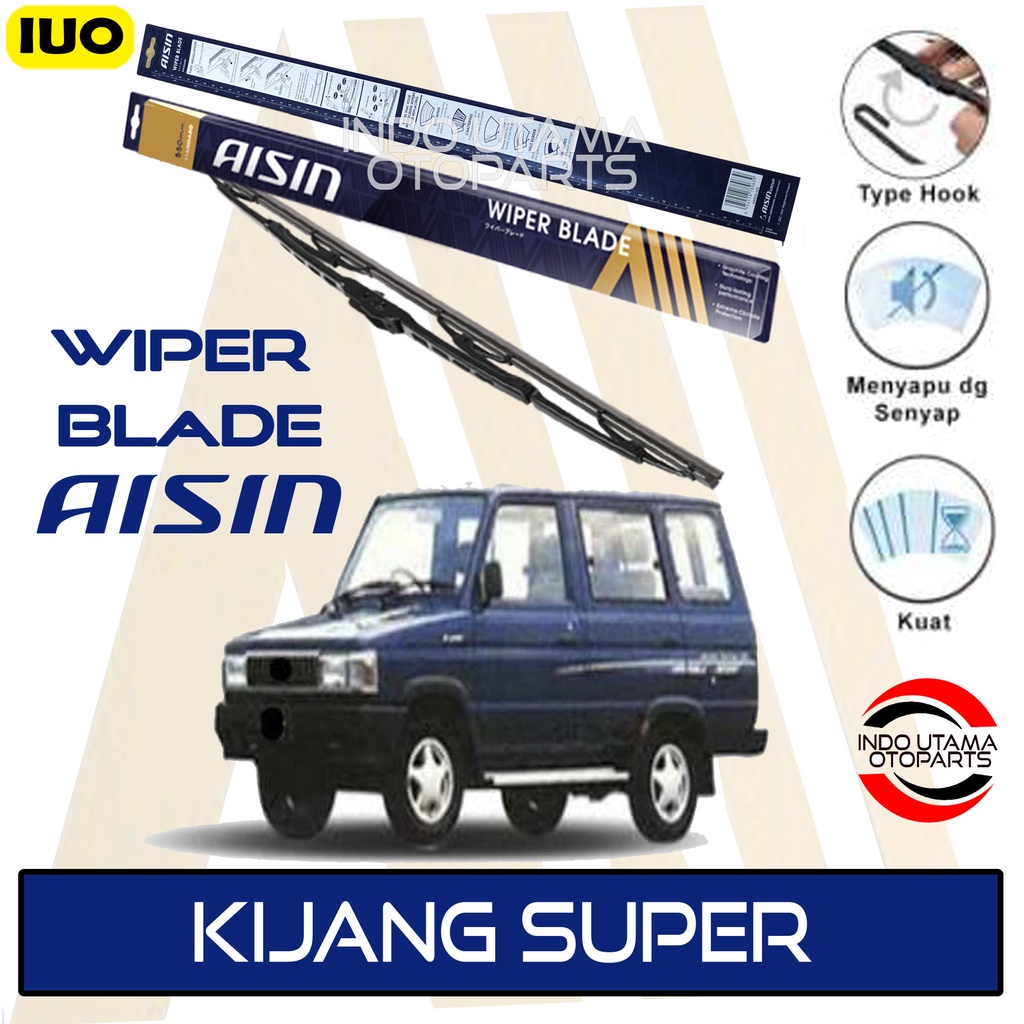 Wiper Mobil Toyota Kijang Super AISIN Sepasang 18-18&quot; ORIGINAL