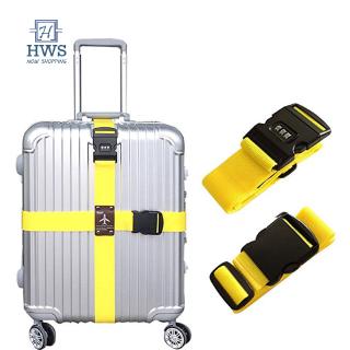 luggage strap with lock