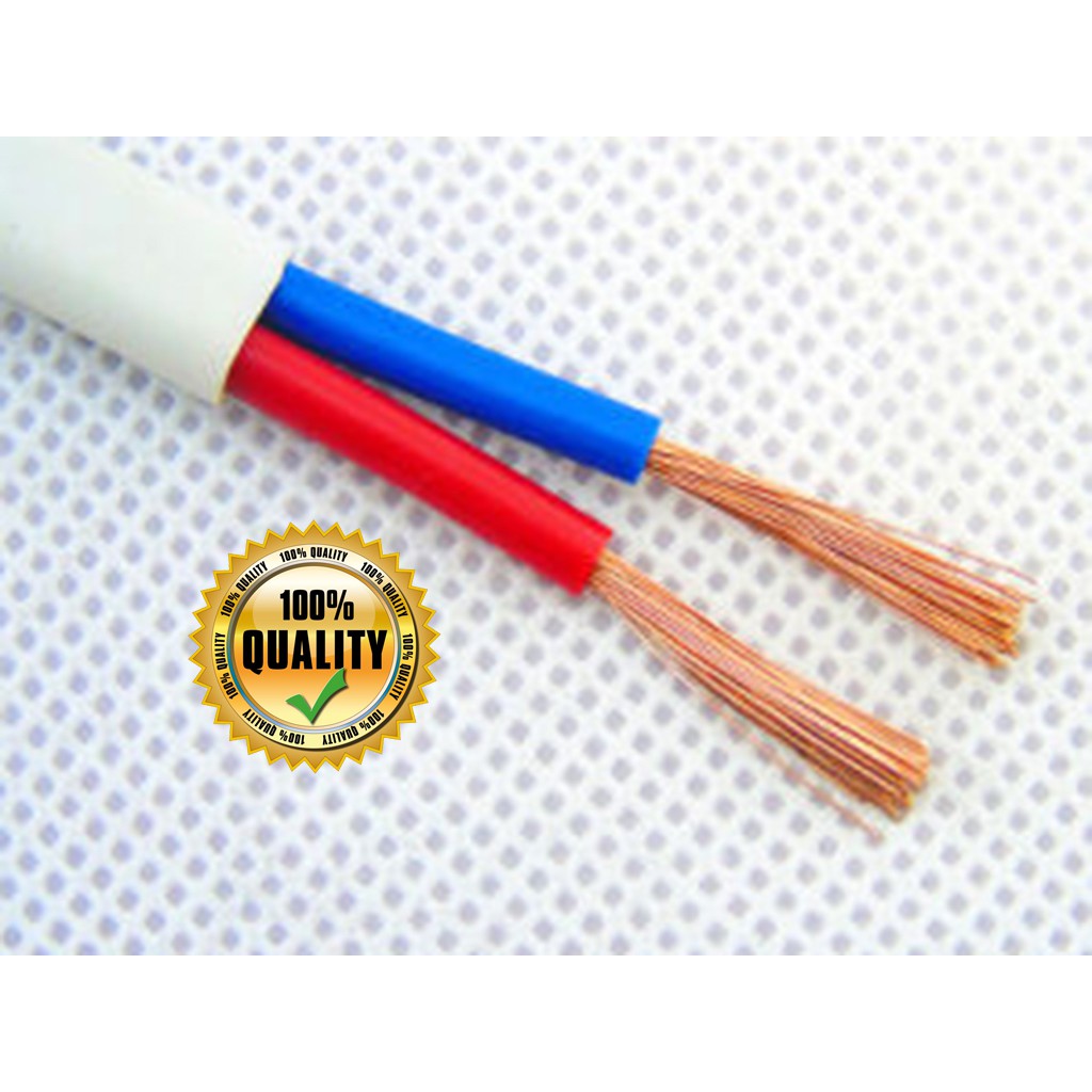 Kabel NYMHY 2x1,5mm Per Meter Serabut SNI Extrana