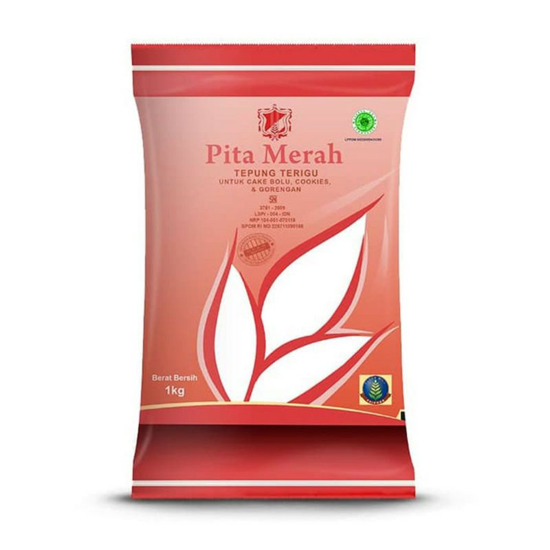 Tepung Terigu Pita Merah 1 kg