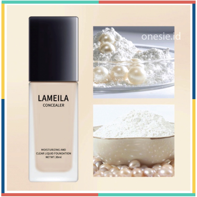 LAMEILA Natural Concealer Foundation Waterproof Tahan Lama LA106 3063