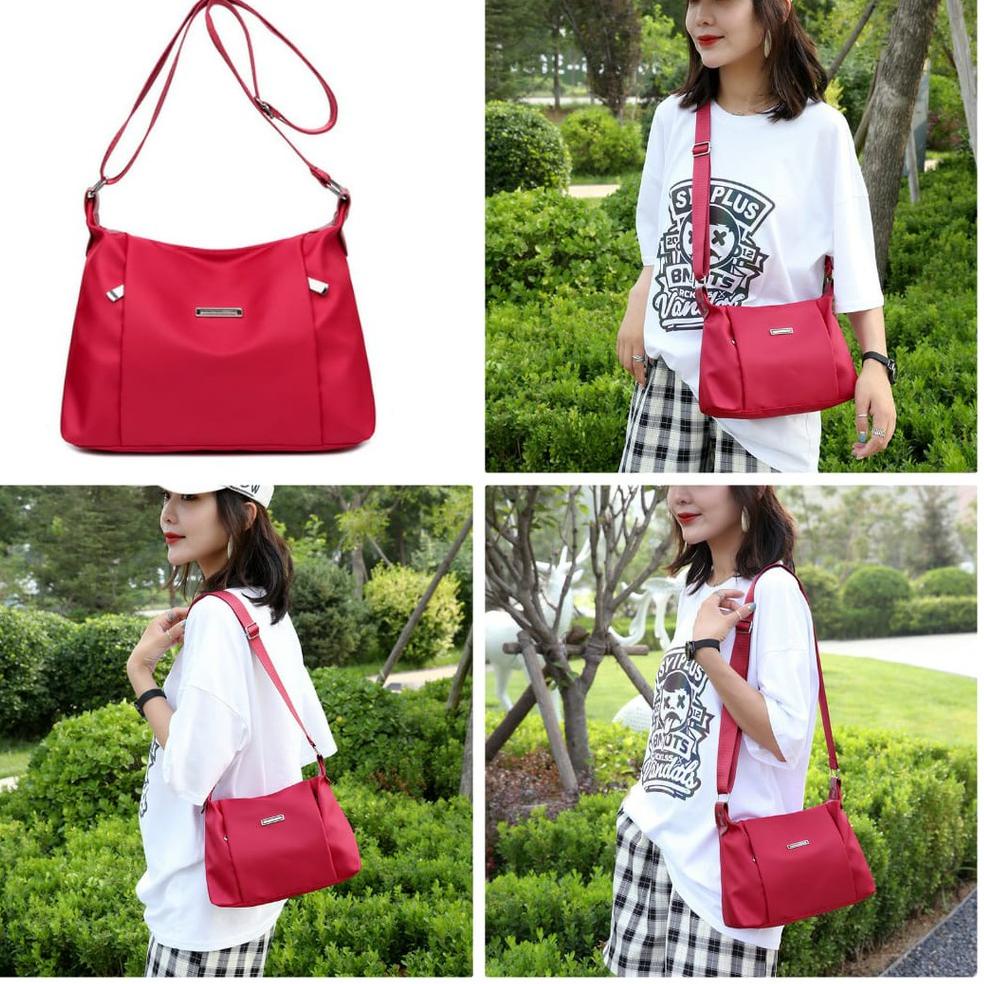 Untuk Anda TAS SELEMPANG WANITA ANTI AIR PREMIUM IMPORT KOREA FASHION BATAM SLING BAG MURAH URSULA K