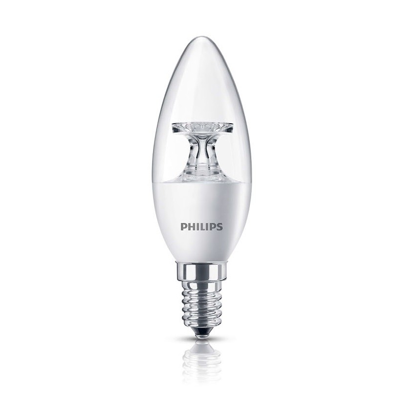 PHILIPS LED Candle 4W E14 220V B35 - Cahaya Kuning