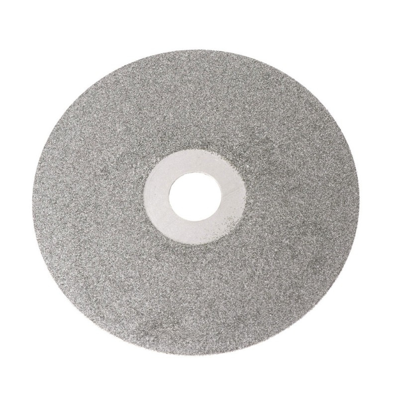 CRE  4&quot; 100mm 80-2000# Diamond Coated Flat Lap Wheel Lapidary Polishing Grinding Disc