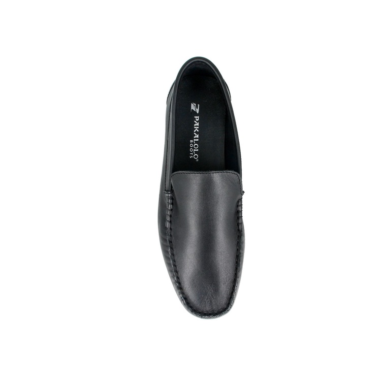 SEPATU PANSUS PAKALOLO PRIA ORIGINAL LOAFER CASUAL KULIT HITAM PB12