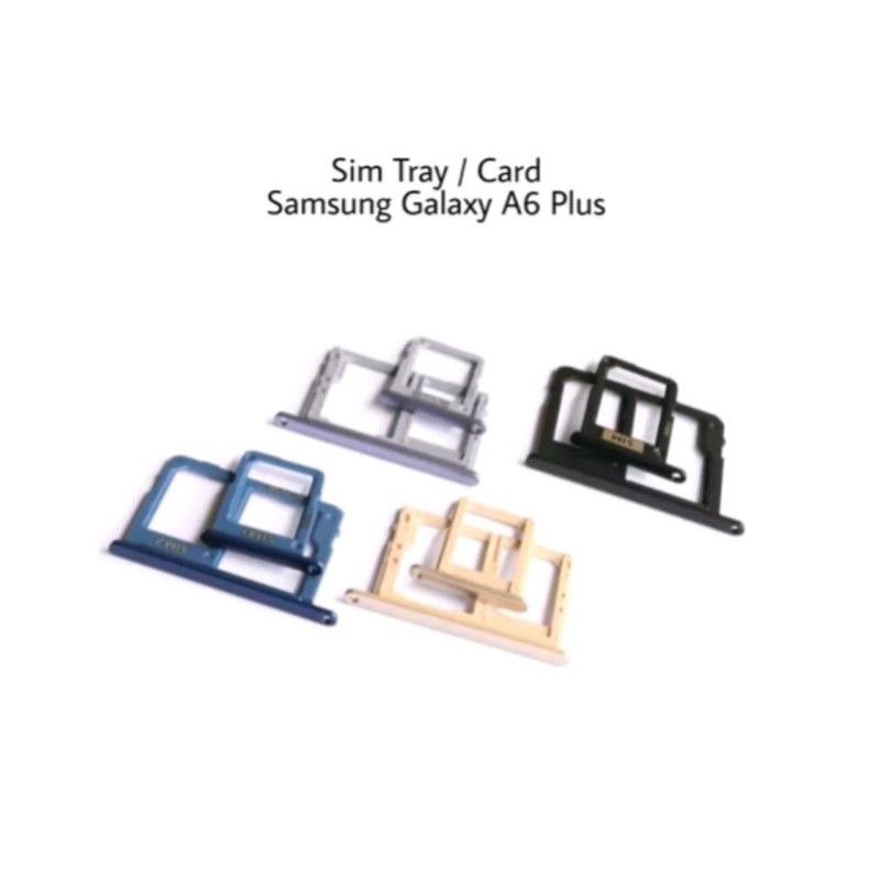 SIMTRAY SIMLOCK SLOT KARTU TEMPAT SIM SAMSUNG A6 PLUS A605 SLOT SIMCARD