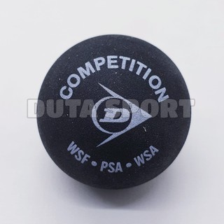 Squash Ball Single Dot Competition Dunlop Original Bola Skuas