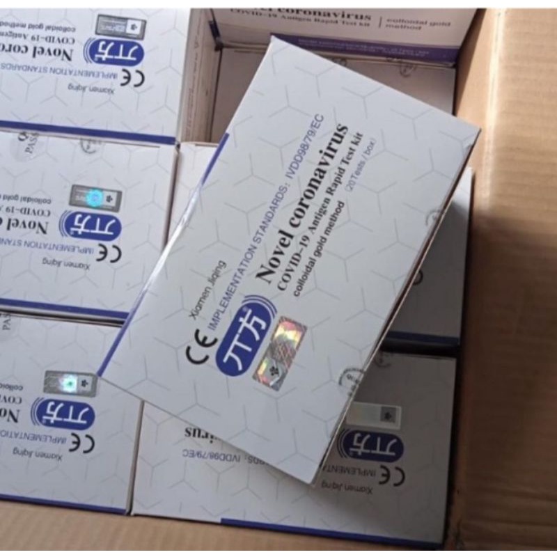 [ORIGINAL] Novel Saliva Rapid Antigen Test Air Liur AKL / Swab Antigen Saliva