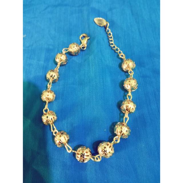 Gelang xuping lapis emas