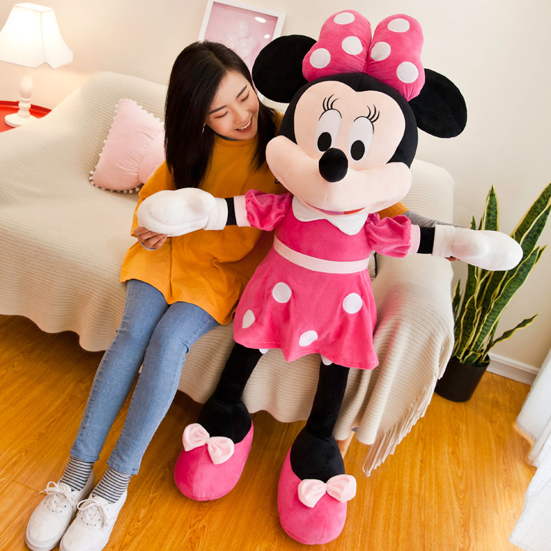 Mainan Boneka Plush Mickey Mouse Ukuran 50cm / 70cm Untuk Anak