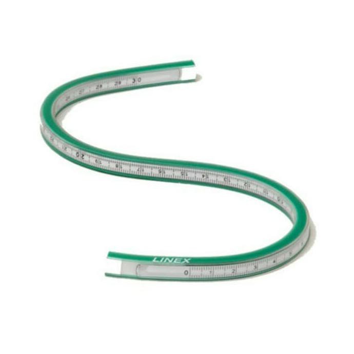 

PENGGARIS/ FLEXIBLE CURVE RULER 30 CM LINEX PROMO