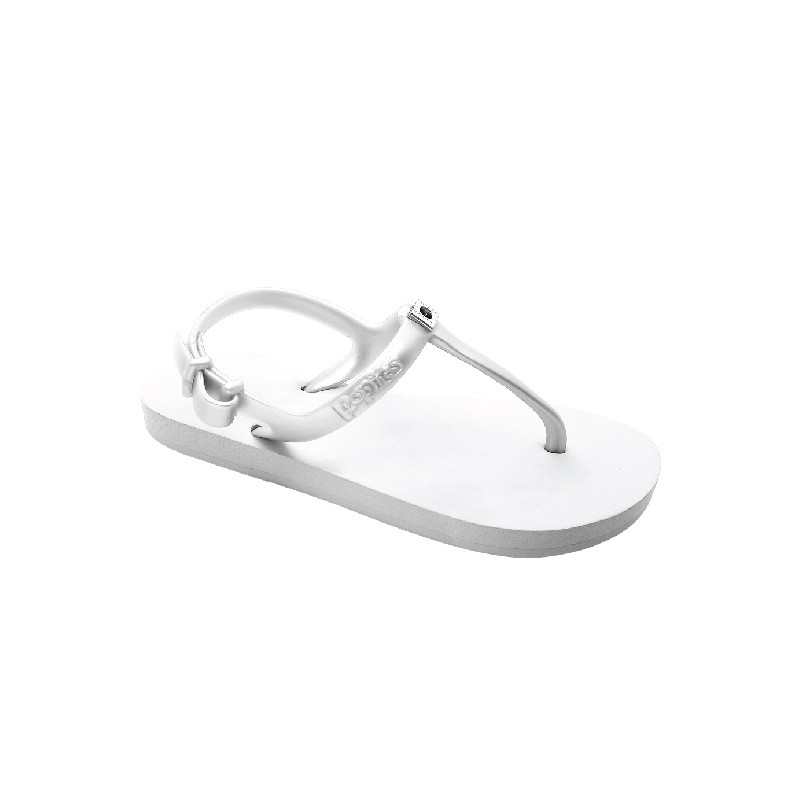 Popits Kids Slingback Flat Silver Sandal Anak Original