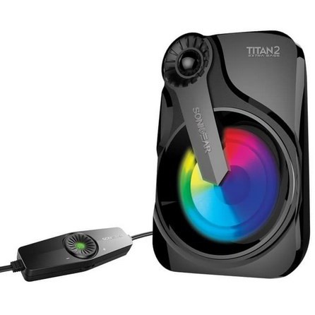 ITSTORE Sonicgear Titan 2P Speaker System With Huge Bass and 7 Color Lighting