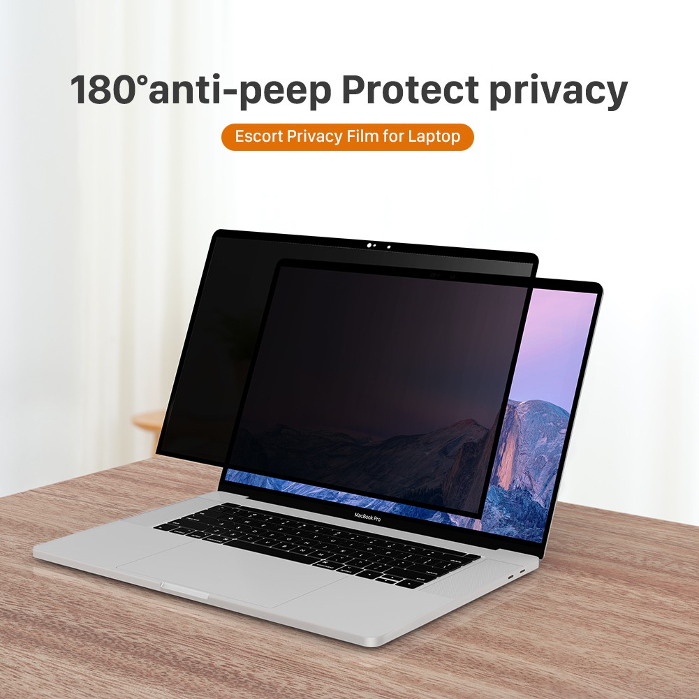 Anti Gores Spy Apple MacBook Pro 16 inch 2019 Nillkin Escort Privacy